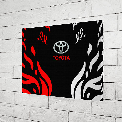 Картина прямоугольная Автомобиль Toyota / 3D-принт – фото 3