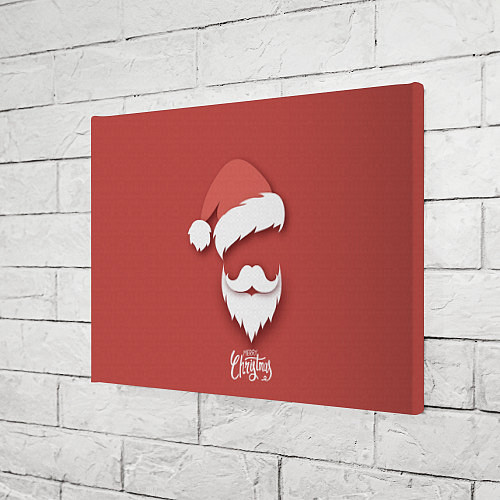 Картина прямоугольная Merry Christmas Счастливого Рождества / 3D-принт – фото 3