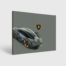 Холст прямоугольный Lamborghini concept 2020, цвет: 3D-принт