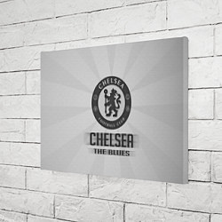 Холст прямоугольный Chelsea FC Graphite Theme, цвет: 3D-принт — фото 2