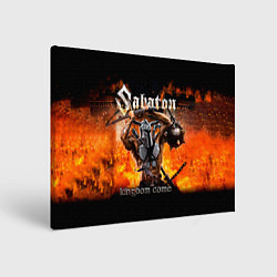 Холст прямоугольный Kingdom Come - Sabaton, цвет: 3D-принт