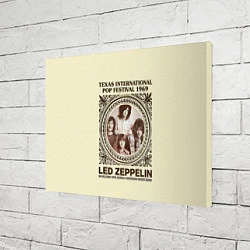 Холст прямоугольный Led Zeppelin - Texas International Pop Festival 19, цвет: 3D-принт — фото 2