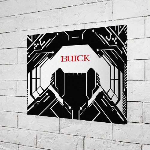 Картина прямоугольная Buick Лого Эмблема спина / 3D-принт – фото 3