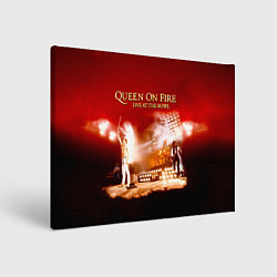 Холст прямоугольный Queen on Fire - Live at the Bowl, цвет: 3D-принт