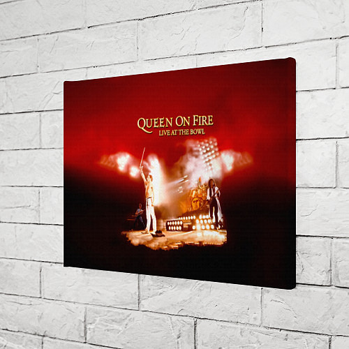 Картина прямоугольная Queen on Fire - Live at the Bowl / 3D-принт – фото 3