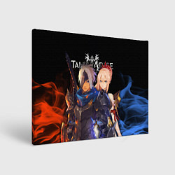 Холст прямоугольный Tales of Arise, Shionne and Alphen, цвет: 3D-принт
