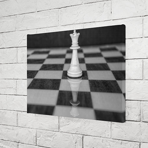 Картина прямоугольная Шахматы Ферзь / 3D-принт – фото 3