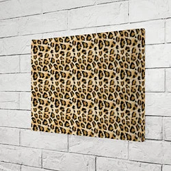 Холст прямоугольный Пятна Дикого Леопарда, цвет: 3D-принт — фото 2