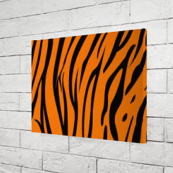 Холст прямоугольный Текстура тиграtiger, цвет: 3D-принт — фото 2