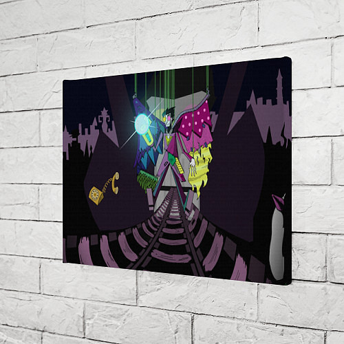 Картина прямоугольная Spamton: BIG SHOT ! Deltarune Спамтон / 3D-принт – фото 3