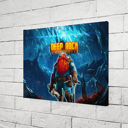 Картина прямоугольная Deep Rock Galactic Scout / 3D-принт – фото 3