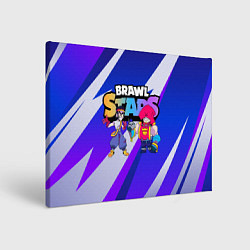 Холст прямоугольный FANG & GROM BRAWL STARS, цвет: 3D-принт