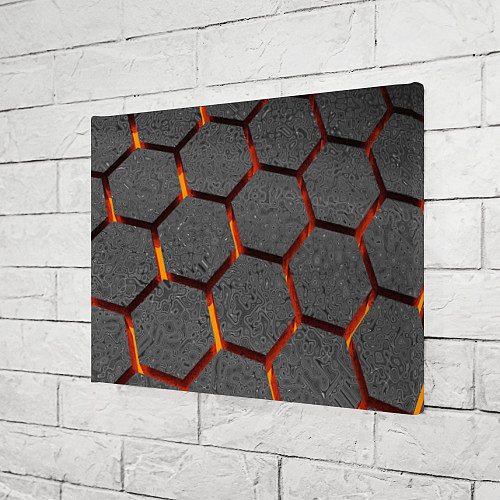 Картина прямоугольная Раскаленный асфальт / 3D-принт – фото 3