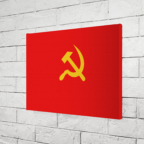 Картина прямоугольная Красный Советский союз / 3D-принт – фото 3