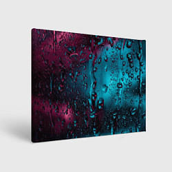 Холст прямоугольный Ностальгия фиолетового дождя, цвет: 3D-принт