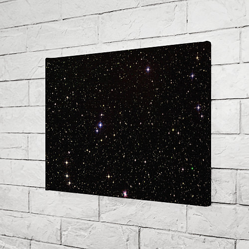 Картина прямоугольная Ночное звездное небо / 3D-принт – фото 3