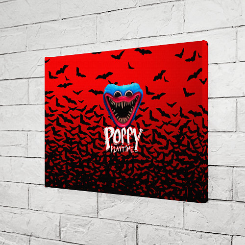 Картина прямоугольная Poppy Playtime летучие мыши / 3D-принт – фото 3