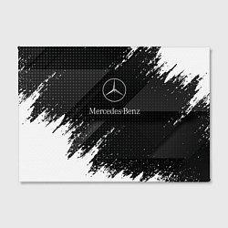 Холст прямоугольный Mercedes-Benz - Темный, цвет: 3D-принт — фото 2