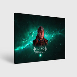 Холст прямоугольный Aloy - Элой Horizon Forbidden West, цвет: 3D-принт