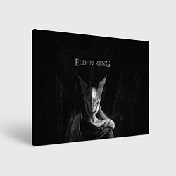 Холст прямоугольный ELDEN RING FEARLESS B&W, цвет: 3D-принт