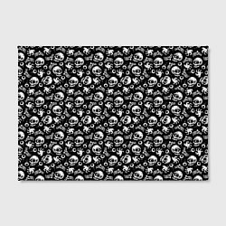 Холст прямоугольный Skull Eye Bones Hype, цвет: 3D-принт — фото 2