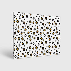 Холст прямоугольный Пятна леопарда leopard spots, цвет: 3D-принт