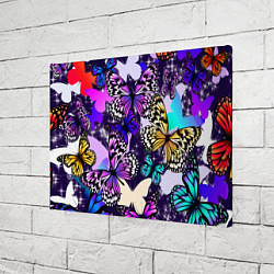 Холст прямоугольный Бабочки Butterflies, цвет: 3D-принт — фото 2