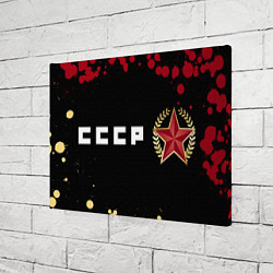 Холст прямоугольный СССР - ЗВЕЗДА - Краска, цвет: 3D-принт — фото 2