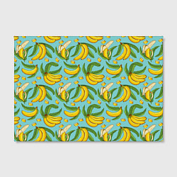 Холст прямоугольный Banana pattern Summer Fashion 2022, цвет: 3D-принт — фото 2
