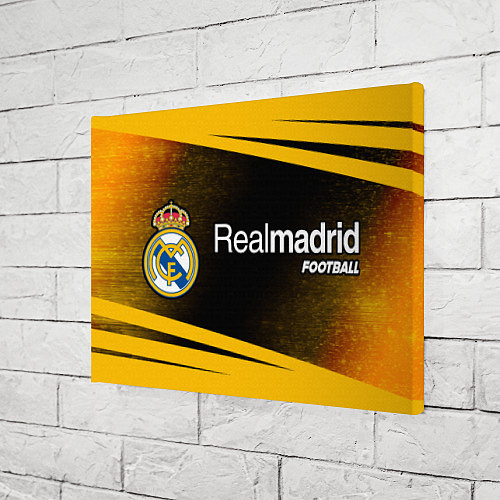 Картина прямоугольная REAL MADRID Football Линии / 3D-принт – фото 3