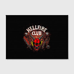 Холст прямоугольный Hellfire club, цвет: 3D-принт — фото 2