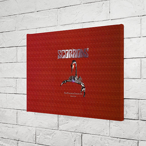 Картина прямоугольная The Platinum Collection - Scorpions / 3D-принт – фото 3