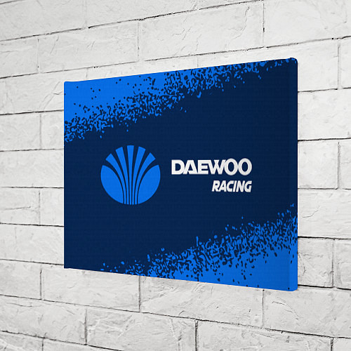 Картина прямоугольная DAEWOO Racing - Спрей / 3D-принт – фото 3