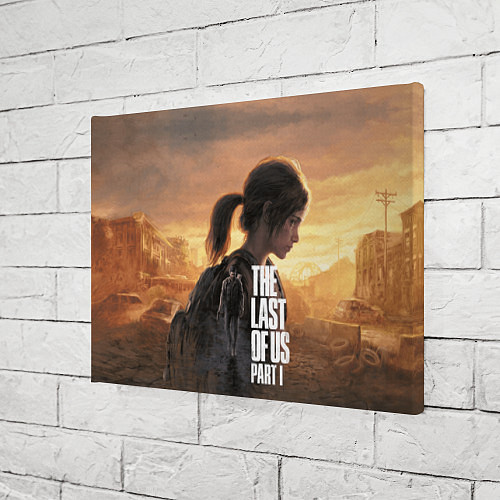 Картина прямоугольная Элли и Джоэл TLOU part 1 Remake / 3D-принт – фото 3