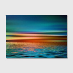 Холст прямоугольный Море с размытым фоном, цвет: 3D-принт — фото 2