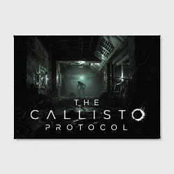 Холст прямоугольный Закоулки Черного железа Callisto protocol, цвет: 3D-принт — фото 2