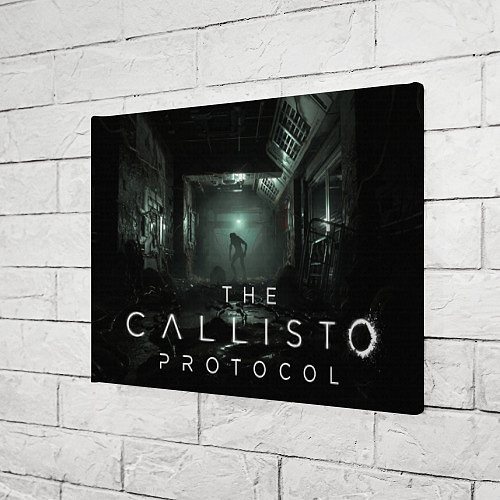 Картина прямоугольная Закоулки Черного железа Callisto protocol / 3D-принт – фото 3