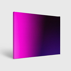 Холст прямоугольный VIOLET gradient, цвет: 3D-принт