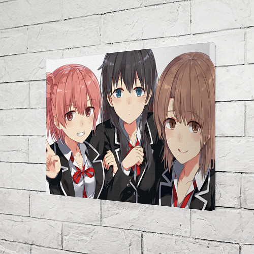 Картина прямоугольная Yui team OreGairu / 3D-принт – фото 3