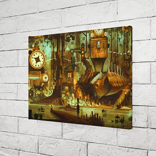 Картина прямоугольная Cool Steampunk painting / 3D-принт – фото 3