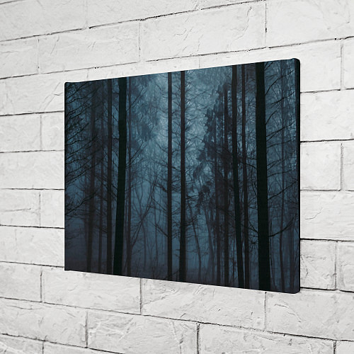 Картина прямоугольная Dark-Forest / 3D-принт – фото 3