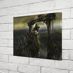 Холст прямоугольный STALKER Тень Чернобыля Постер, цвет: 3D-принт — фото 2