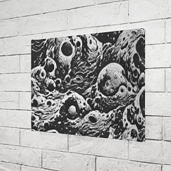 Холст прямоугольный Тёмный космический паттерн, цвет: 3D-принт — фото 2