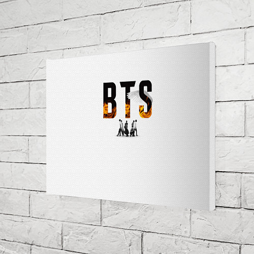 Картина прямоугольная BTS Team Art / 3D-принт – фото 3