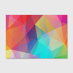 Холст прямоугольный Нежный разноцветный фон, цвет: 3D-принт — фото 2
