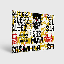 Холст прямоугольный ZillaKami x SosMula City Morgue - SosMula Poster, цвет: 3D-принт