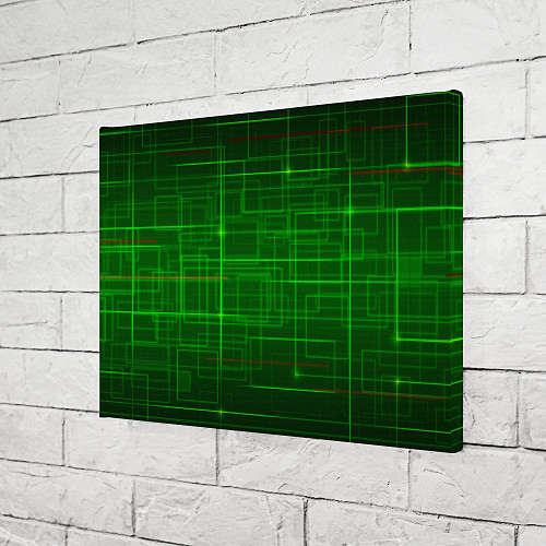 Картина прямоугольная Нейросеть - текстура / 3D-принт – фото 3