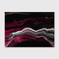Холст прямоугольный Розовые и белые волны песка в абстракции, цвет: 3D-принт — фото 2