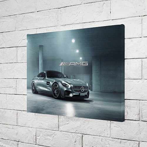 Картина прямоугольная Mercedes AMG - Motorsport / 3D-принт – фото 3