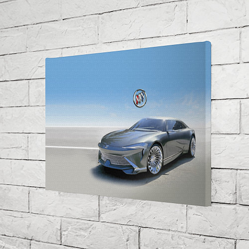 Картина прямоугольная Buick concept в пустыне / 3D-принт – фото 3